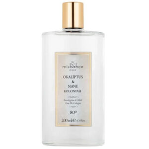 Misbahçe Eucalyptus Mint Cologne 200 ml - Refreshing Aroma