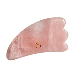 Misbahçe Pink Quartz Gua Sha Tool for Natural Skincare
