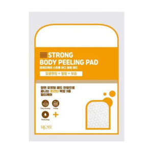 م pads تقشير الجسم القوية من Mjcare - 30 جرام لترطيب وتقشير البشرة