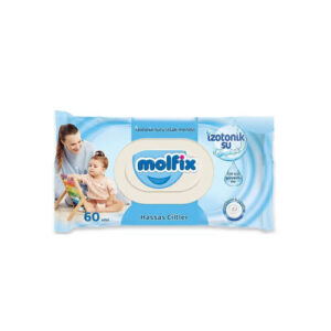 Molfix Isotonic Sensitive Skin Wet Wipes - 60 Sheets