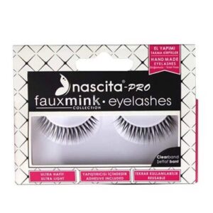 Nascita Fauxmink False Eyelashes - Style 91 for Glam Looks