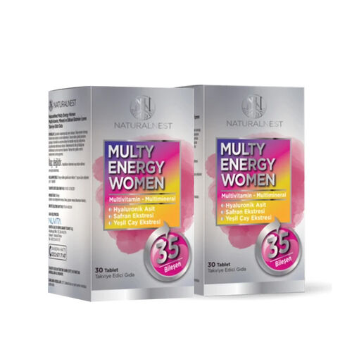 Naturalnest Multi Energy Women's Supplement 30 Tablets - 50% Off