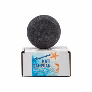 NaturaMisse Ocean Charcoal Solid Shampoo Bar - 80g