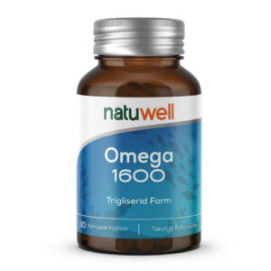 Natuwell Omega 1600 - 30 Softgel Dietary Supplement Capsules