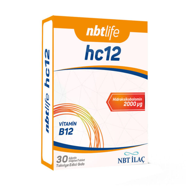 كبسولات NBT Life HC 12 لدعم المناعة - عبوة 30 كبسولة