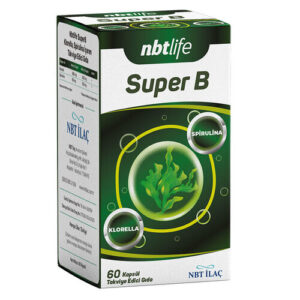 NBT Life Super B Dietary Supplement - 60 Capsules for Energy
