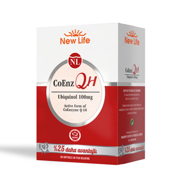 new-life-coenz-qh-100-mg-energy-antioxidant-support-60-caps-promotes-energy-levels-and-overall-health