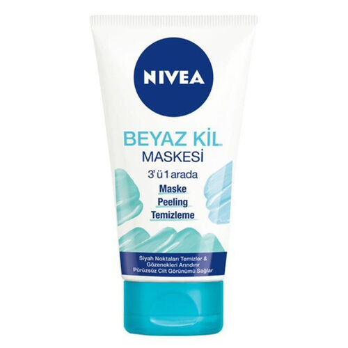 Nivea 3-in-1 White Clay Mask for Cleansing & Brightening 150ml
