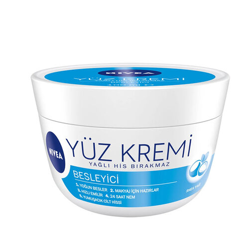 Nivea Nourishing Face Cream 100ml - Deep Hydration & Care