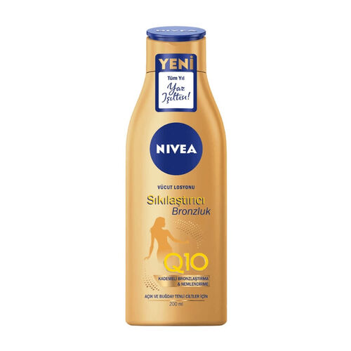 Nivea Q10 Firming Tanning Body Lotion - 200ml Moisturizer