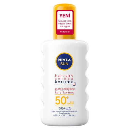 Nivea Sun Sensitive SPF 50 Spray - 200ml UV Protection