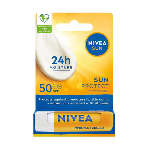 Nivea Sun SPF 50+ Protective Lip Balm - Hydrating 4.8g