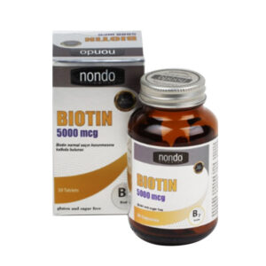 nondo-vitamins-biotin-5000-mcg-for-healthy-hair-and-skin-30-caps-supports-hair-growth-and-skin-health