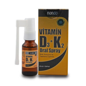 Спрей Nondo Vitamins D3+K2 для иммунитета и здоровья костей