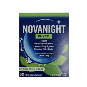 Таблетки Novanight Phyto Valerian для спокойного и глубокого сна