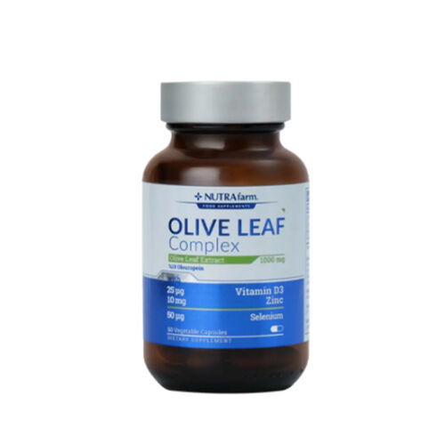 Nutrafarm Olive Leaf Complex - 60 Capsules for Immune Support