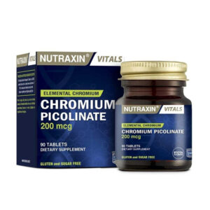 Nutraxin Chromium Picolinate 90 Tablets for Blood Sugar Support