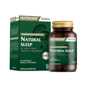 Nutraxin Natural Sleep Aid - 60 Capsules for Restful Nights