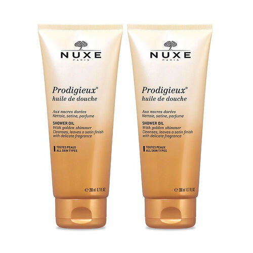 Nuxe Prodigieux Shower Oil 200 ml - Nourishing & Hydrating
