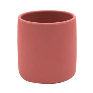 OiOi Silicone Mini Cup for Toddlers 6 Months+ - Claret Red