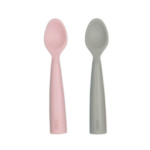 OiOi Silicone Baby Spoon Set - Soft & Easy Clean
