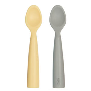 OiOi Silicone Nam Nam Spoon for Babies 6 Months + 2 Liters