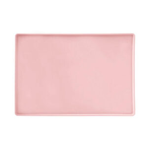 OiOi Pinky Pink Silicone Serving Mat - Heat & Spill Resistant