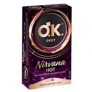 Okey Nirvana Hot Condoms - 10 Pack for Comfort & Safety