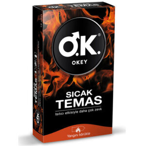 Okey Hot Contact Condoms - 10 Pack