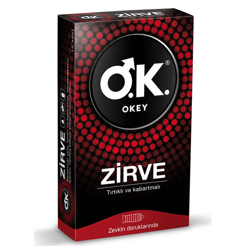 Okey Zirve Condom 10 Pack - Comfortable & Reliable Protection