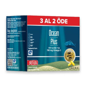 Orzax Ocean Plus Lemon Supplement 90 Capsules - Buy 3 Get 1 Free
