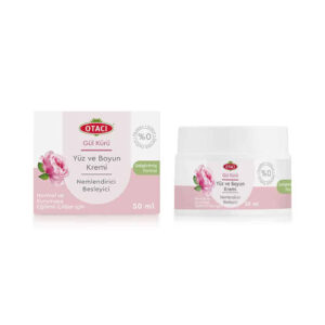 Otacı Rose Cure Face & Neck Cream 50ml - Hydrating Anti-Aging