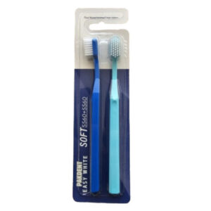 Pakdent Soft Toothbrush 5560 - 1+1 Value Pack for Gentle Care