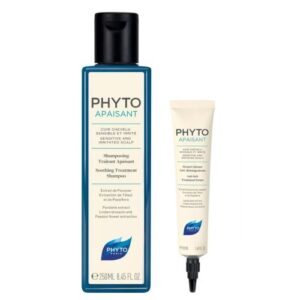Phyto Apaisant Relaxing Hair Care Set - Soothing Shampoo & Treatment