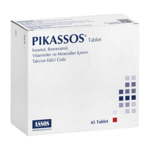 Pikassos Inositol & Resveratrol 45 Tablets for Wellness Support