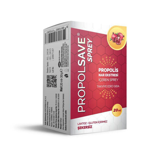 Спрей Propolsave с прополисом и экстрактом граната для здоровья горла