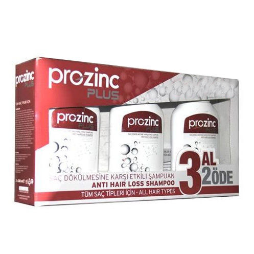 Prozinc Hair Loss Shampoo - Buy 2 Get 1 Free (Effective Care)