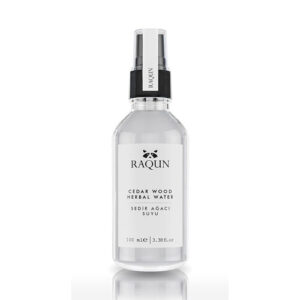Raqun Natural Cedar Wood Water 100ml - Refreshing Aroma Spray