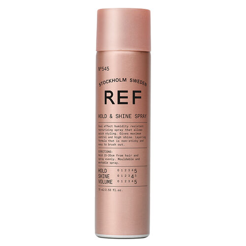 Ref Hold Shine Spray No545 - 75ml | Long-Lasting Gloss & Hold