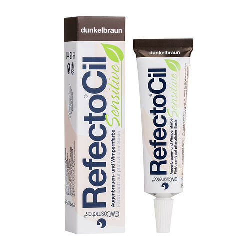 RefectoCil Sensitive Dark Brown Eyebrow & Eyelash Dye 15ml