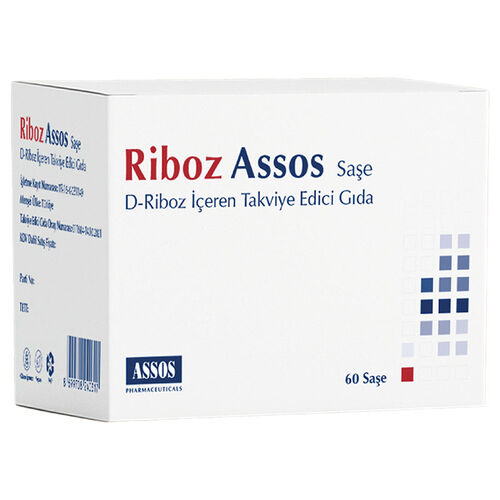 Riboz Assos Energy Boosting Sachets - 60 Count Pack