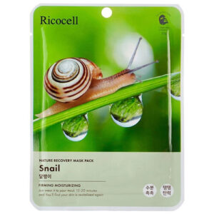 Ricocell Snail Recovery Mask Pack - 23g Hydrating Treatment