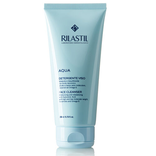 Rilastil Aqua Moisturizing Foam Gel 200ml - Hydrating Formula