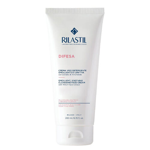 Rilastil Difesa Cleansing Face Cream 200 ml - Gentle Cleanser