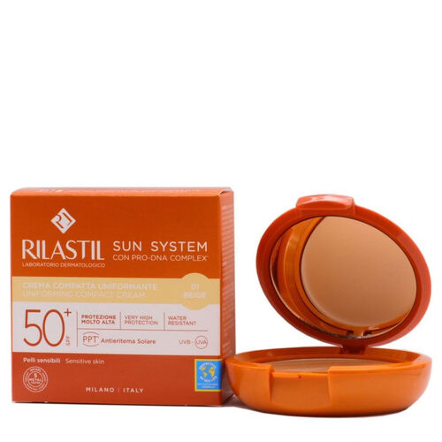 Rilastil Sun System SPF50+ Compact Cream 10g - 01 Beige