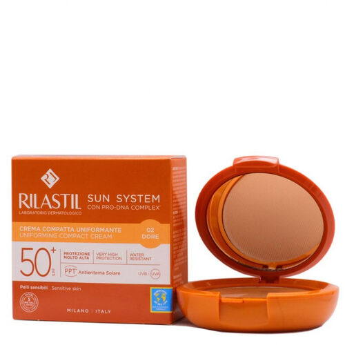 Rilastil Sun System SPF50+ Compact Cream 10g - 02 Dore