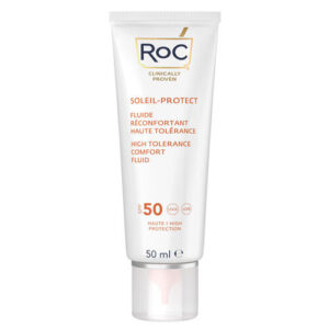 واقي شمس وجه روك سولاي SPF 50+ للبشرة الحساسة 50 مل – حماية مثالية من الأشعة UV