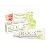 ROCS Baby Swallowable Toothpaste with Chamomile 35ml