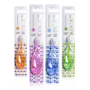 ROCS Baby Ultra Soft Toothbrush 0-3 Years - Gentle Care