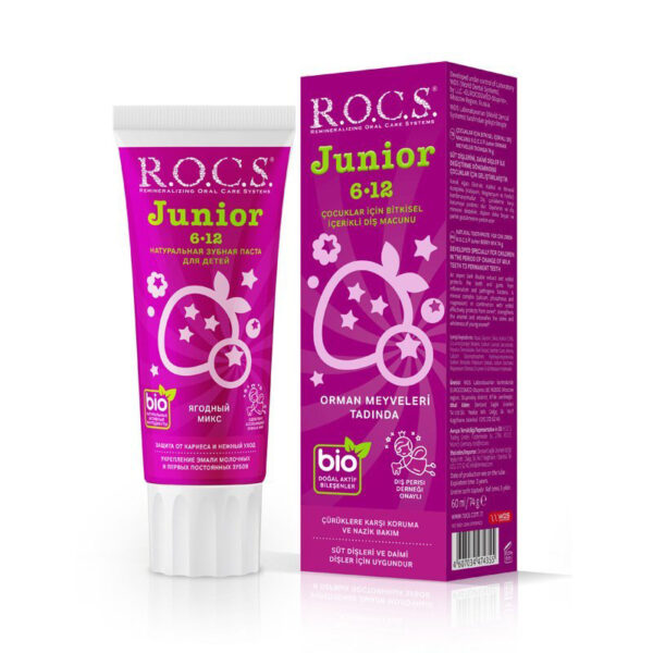 ROCS Junior Toothpaste 6-12 Years - Forest Fruits 60 ml